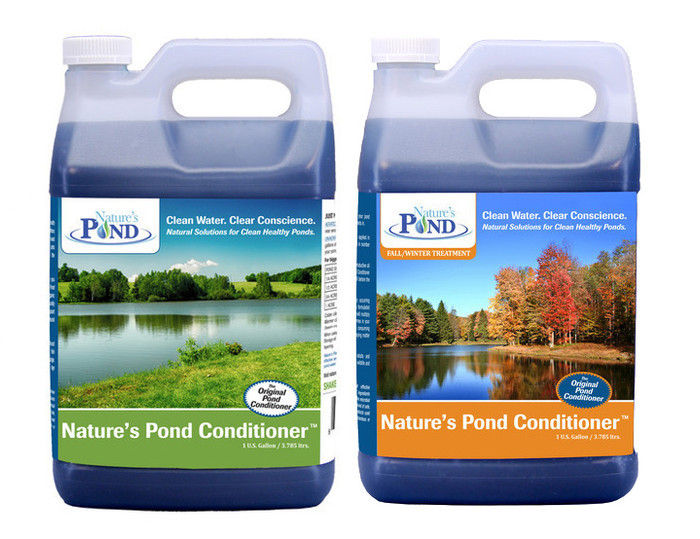 For more information on Nature's Pond Conditioner, <a href="products/natures-pond-care-products.html">please click here.</a>